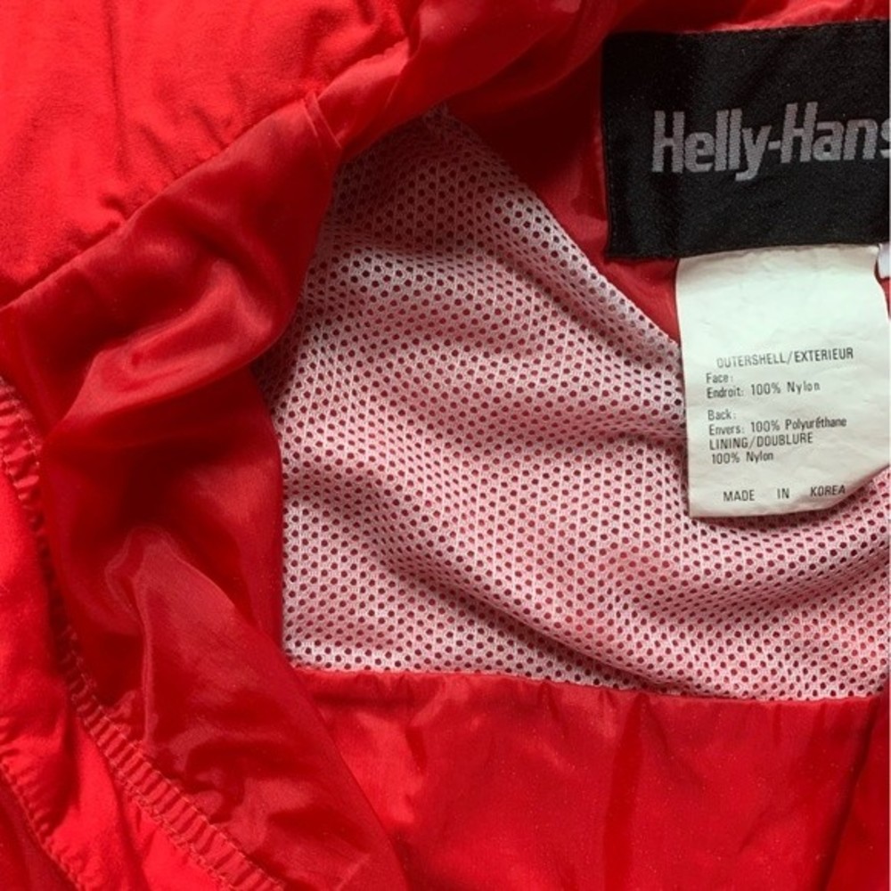 Vintage Helly Hansen Red Helly-Tech Windbreaker J… - image 5